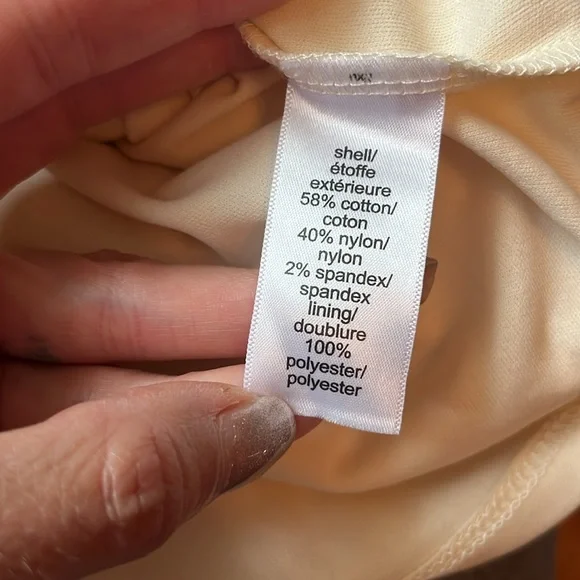 BNWOT Maurices classy off white lined floral top - Picture 14 of 15